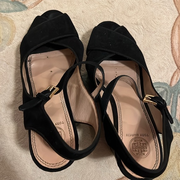 Tory Burch platform polkadot wedge - Picture 2 of 6